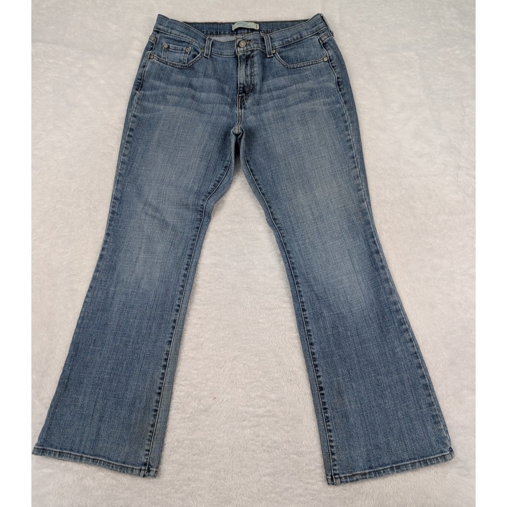 Levi's 515 Boot Cut Jeans Women's 10 (32x29) Med Wash Blue Y2K